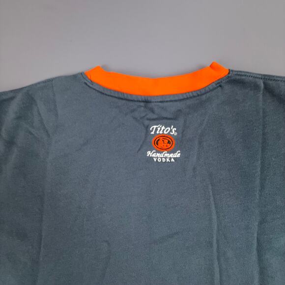 Tito’s Handmade Vodka Ugly Christmas Sweater Black Orange Small - Picture 4 of 7